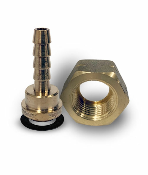 LPG Calor 4.5kg Bottle Stem Nozzle, Nut & Washer Kit for 6.3mm Small Bore Hose